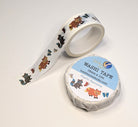 Playful Raccoons Washi Tape washi tape Lucid Moon Studio 