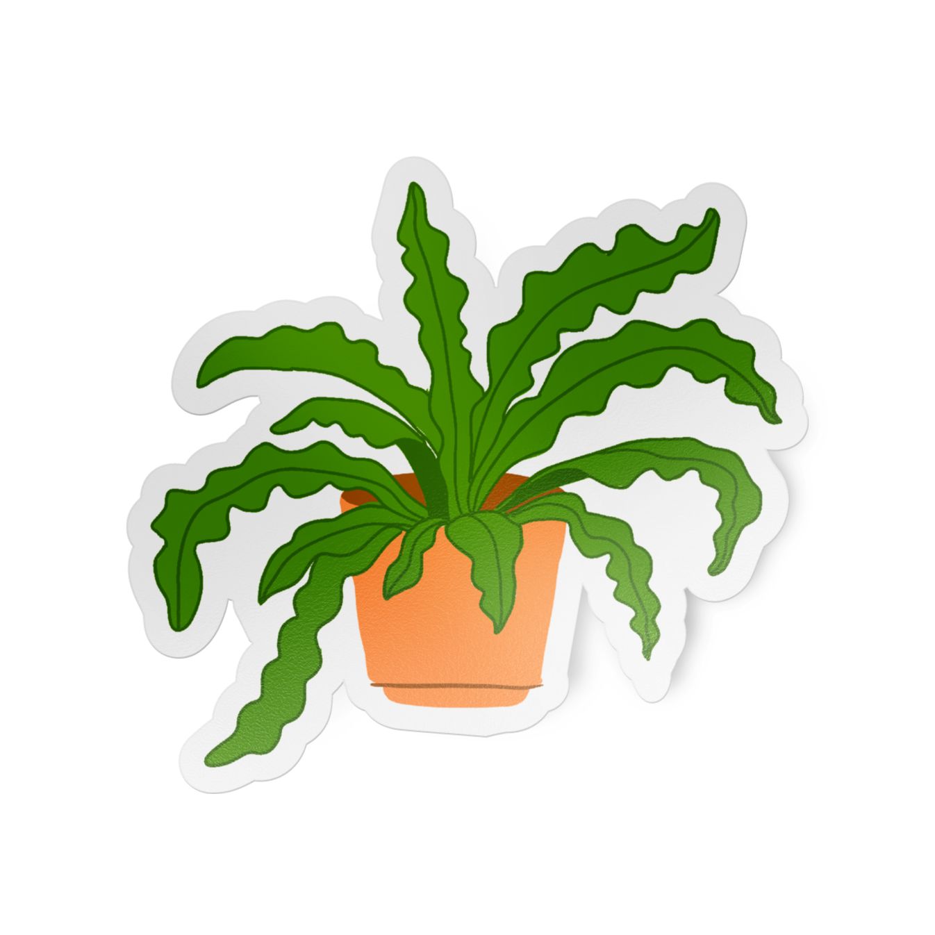 Potted Plants Sticker Pack - 5 Stickers stickers Lucid Moon Studio 