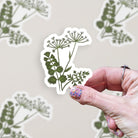 Queen Anne's Lace Vinyl Sticker stickers Lucid Moon Studio LLC 