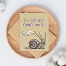 Snail Mail Greeting Card Greeting Cards Lucid Moon Studio 