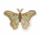 Spanish Moon Moth Glossy Vinyl Waterproof Sticker stickers Lucid Moon Studio 