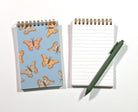 Spanish Moon Moths Top Spiral Jotter Pocket Notebook Notebooks Lucid Moon Studio 