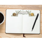 Special Delivery Snails Large Vinyl Sticker stickers Lucid Moon Studio LLC 