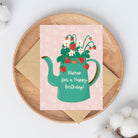 Strawberry Birthday Greeting Card Greeting Cards Lucid Moon Studio 