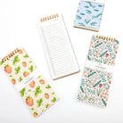 Strawberry Fields Top Spiral To-Do List Notebook Notebooks Lucid Moon Studio 
