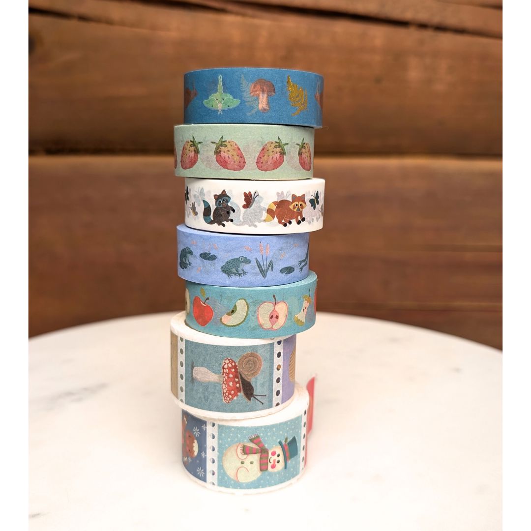 Strawberry Fields Washi Tape washi tape Lucid Moon Studio 