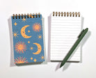 Sun & Moon Top Spiral Jotter Pocket Notebook Notebooks Lucid Moon Studio 