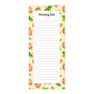 Watercolor Strawberry Grocery List Notepad Notepads Lucid Moon Studio 