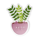 ZZ Plant Vinyl Sticker stickers Lucid Moon Studio 